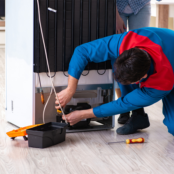 how long does it usually take to repair a refrigerator in Castell